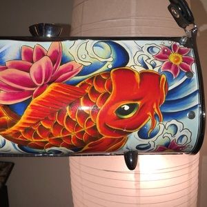Little Earth Koi Metal Purse
